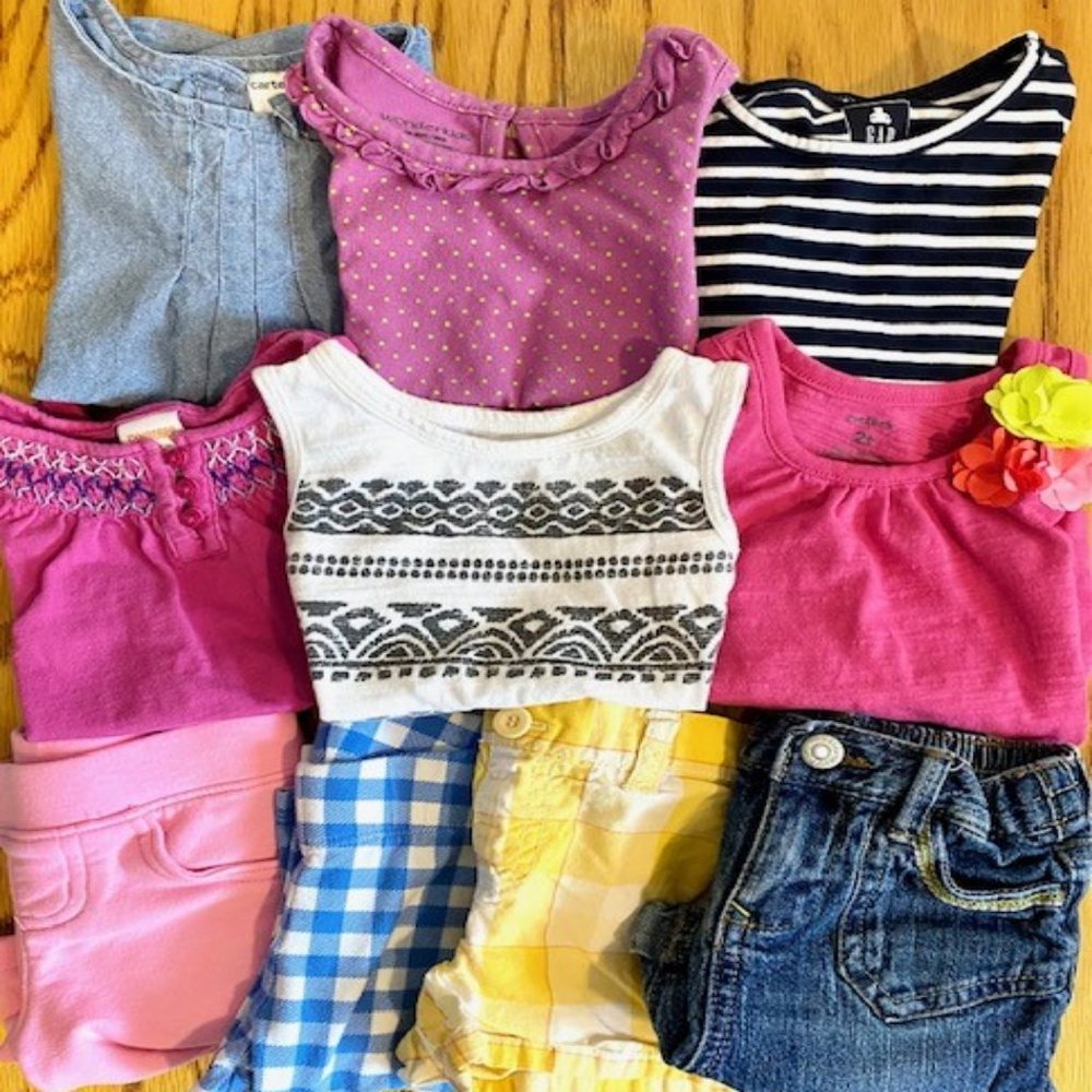 Girls 2T Clothing Lot - Boden, OshKosh, Carter's